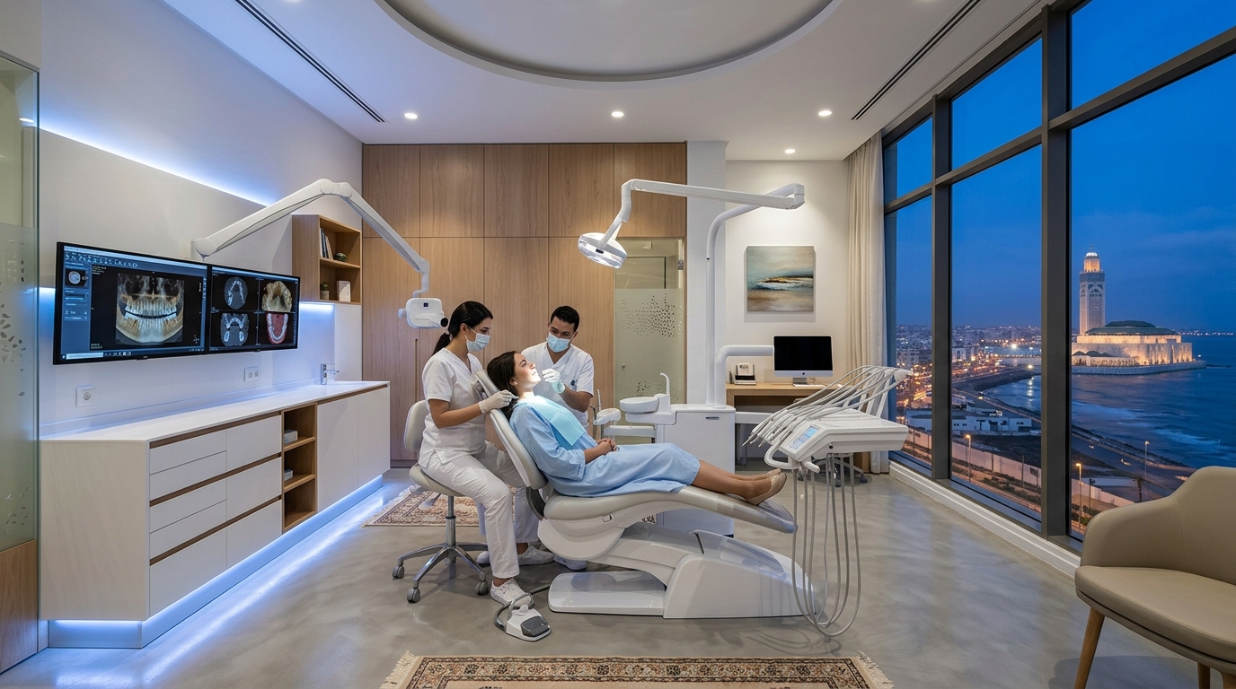 Cabinet Dentaire DentTeeth Casablanca - Salle de soins moderne